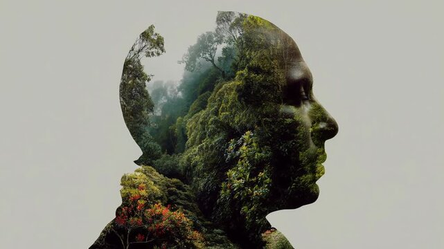 Ilustracja planowania przeszczepu korony: pokrycie vertex i naturalny kierunek wiru.