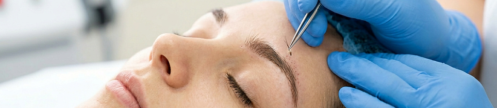 Konsultacja transplantacji brwi, naturalny projekt brwi w Turkus Hair Transplant Clinic, Warszawa.